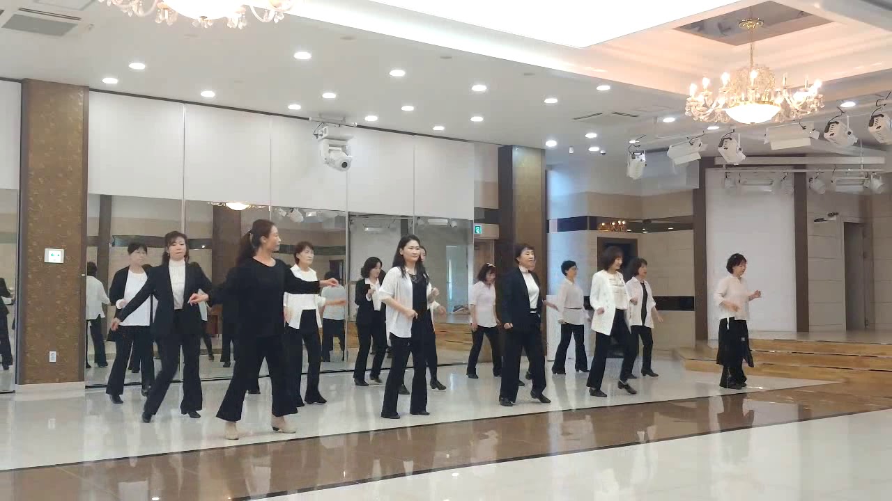 Gone West - Improver level line dance