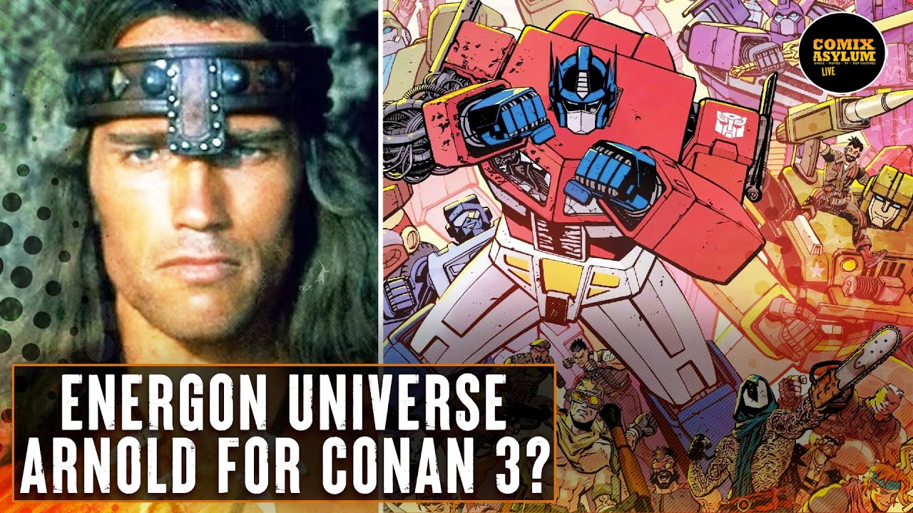Arnold Returns as King Conan  I  Energon Universe News  I  Stallone Joins Rambo Prequel