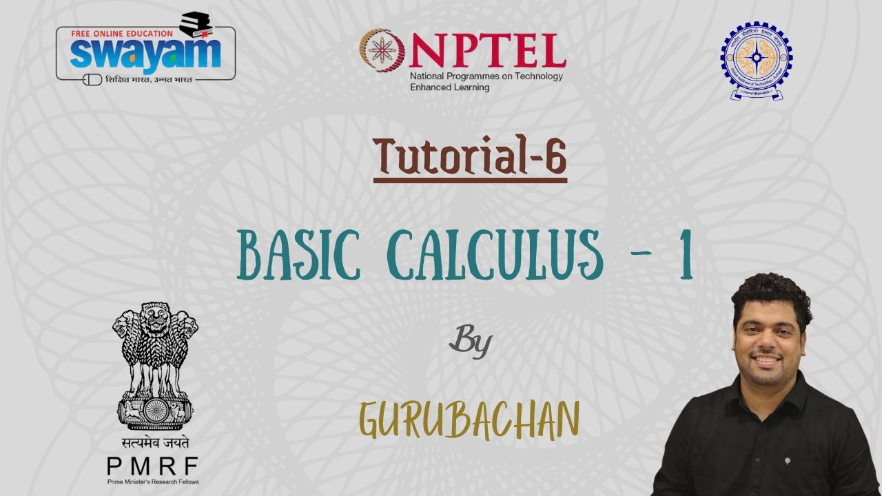 Basic Calculus - 1 || Tutorial-6