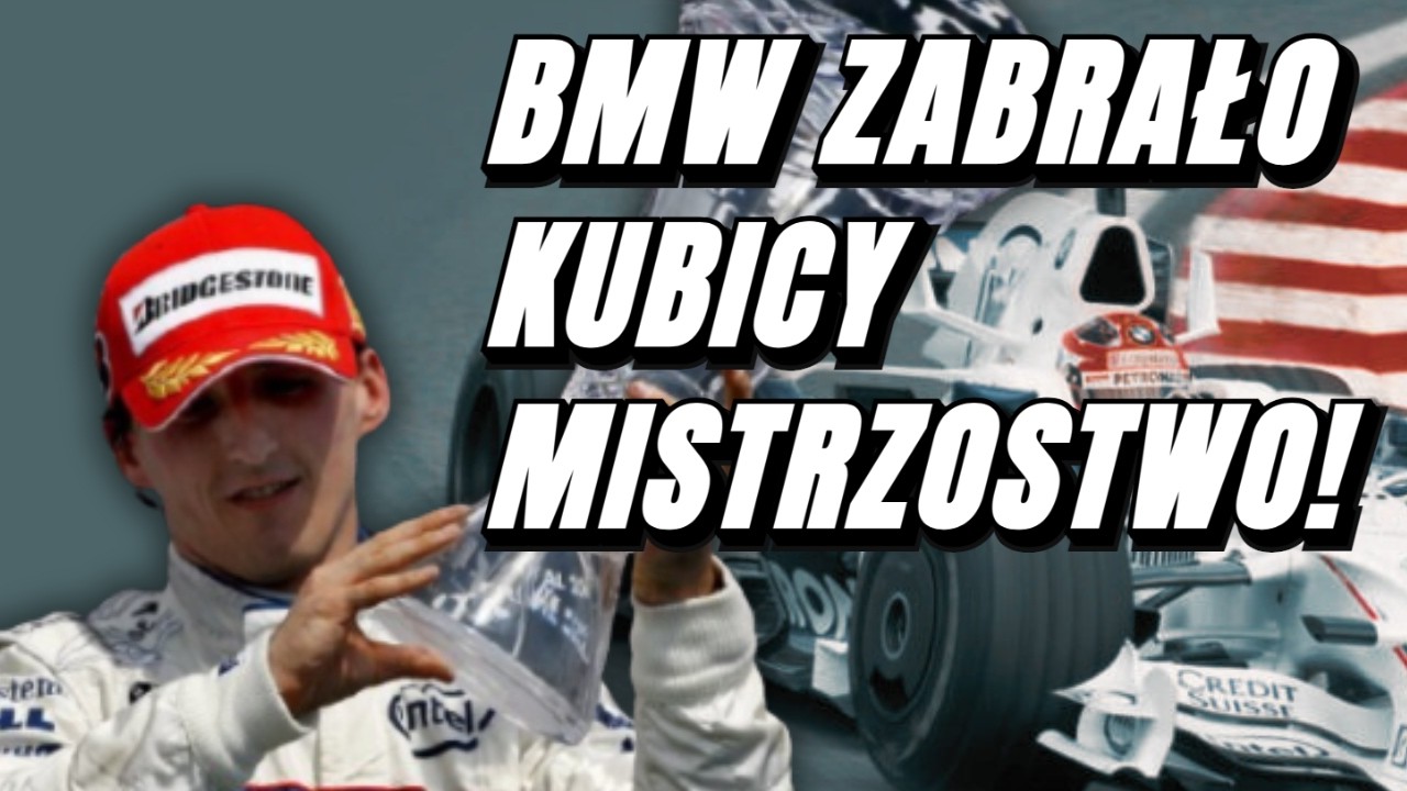 BMW NIE CHCIAŁO, ŻEBY ROBERT KUBICA ZOSTAŁ MISTRZEM ŚWIATA. DLACZEGO?