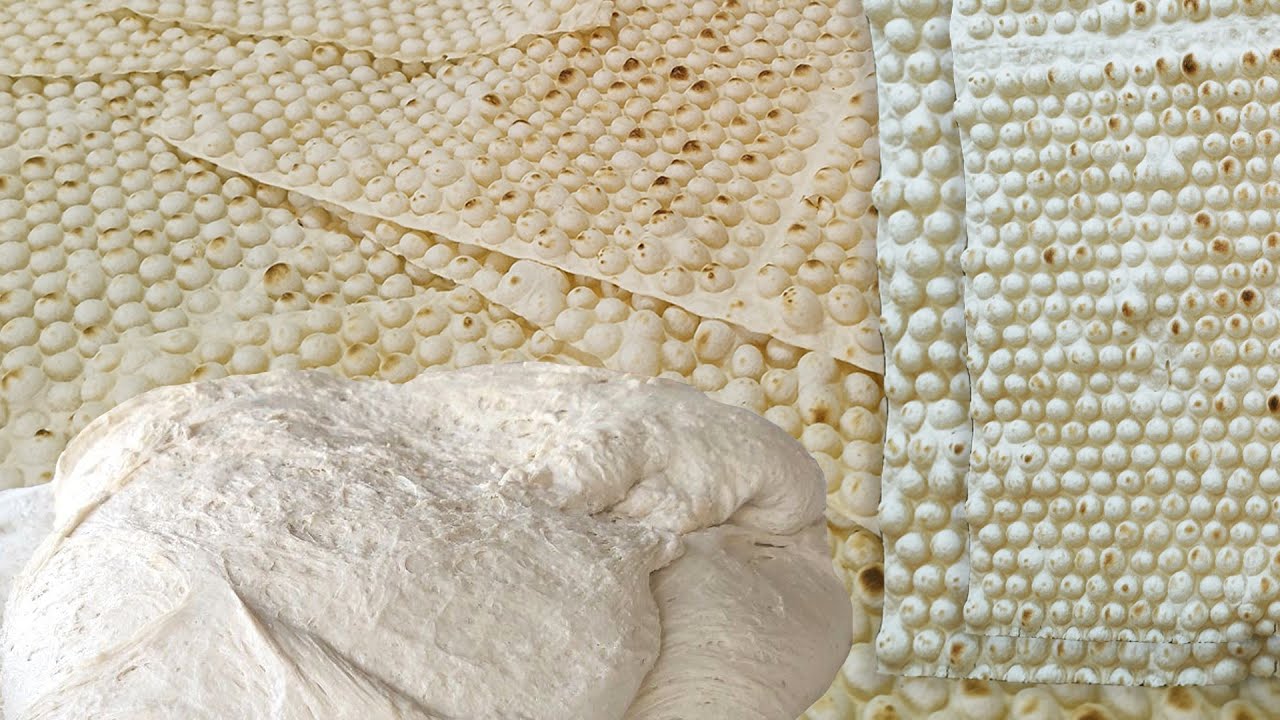 Making Ultra-Thin Bread in a Traditional Bakery &ndash; A Taste of Heritage🌟