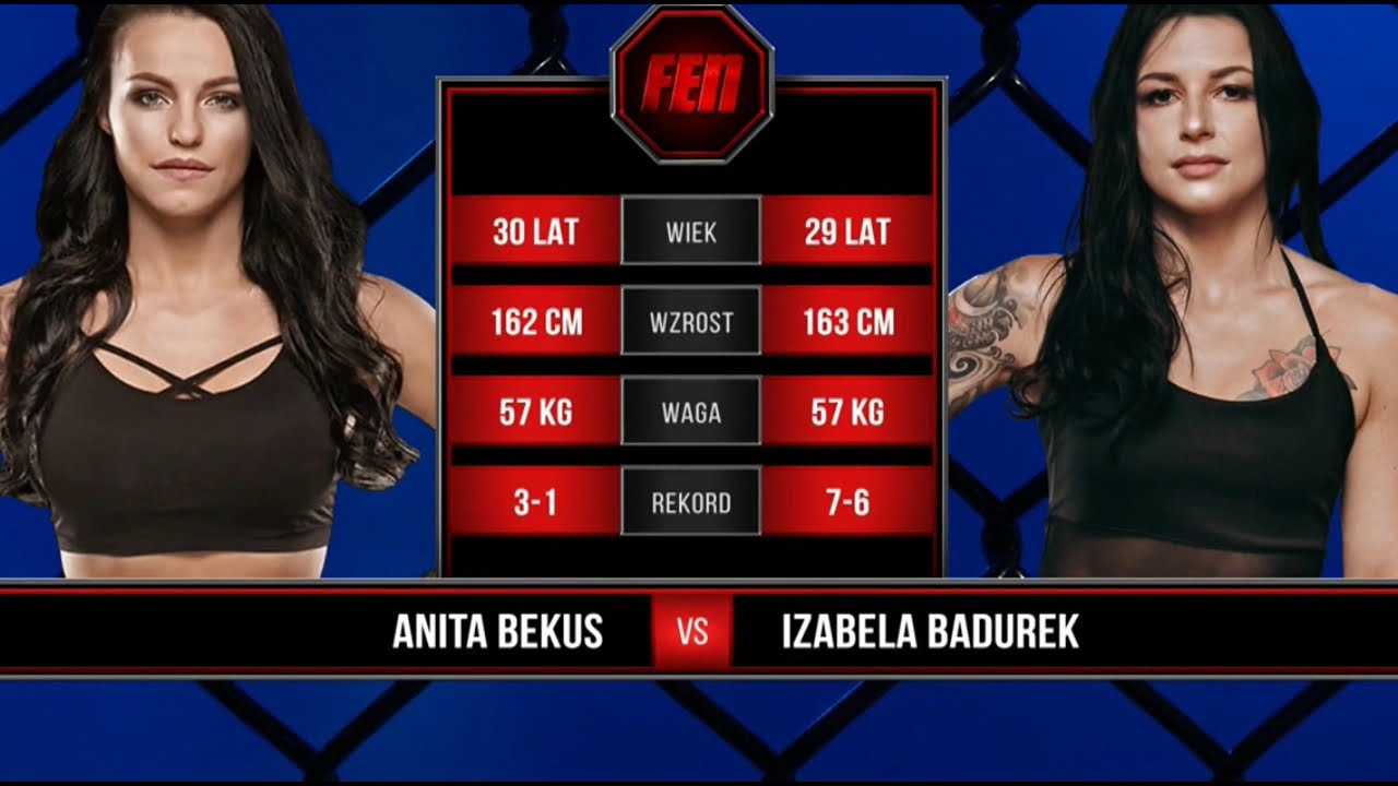 Izabela Badurek vs Anita Bekus fight highlights