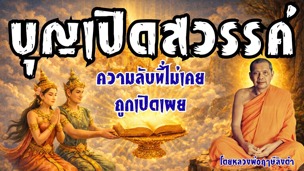 บุญเปิดสวรรค์! ความลับแห่งบุญใหญ่ที่พระโบราณเคยสอน โดยหลวงพ่อฤๅษีลิงดำ วัดท่าซุง