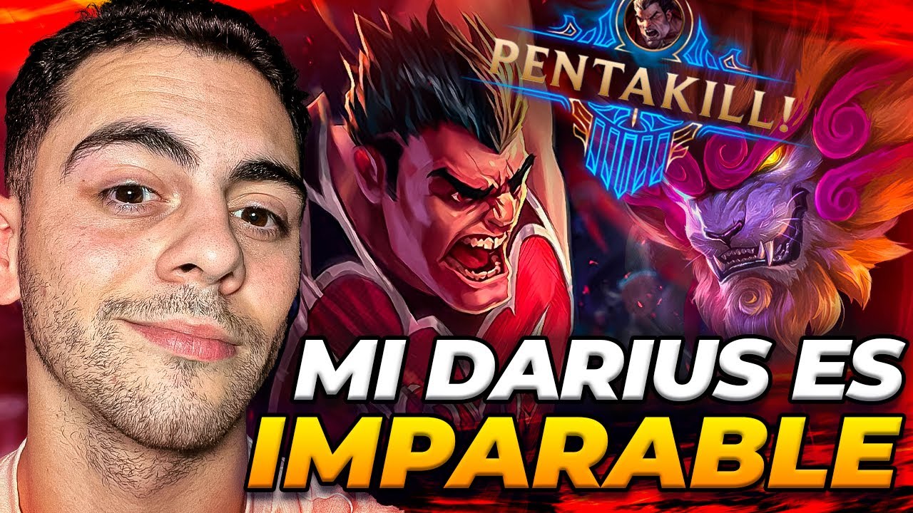 DARIUS ES EL MAYOR COUNTER DE RENGAR TOP! *PENTAKILL INCLUIDO*