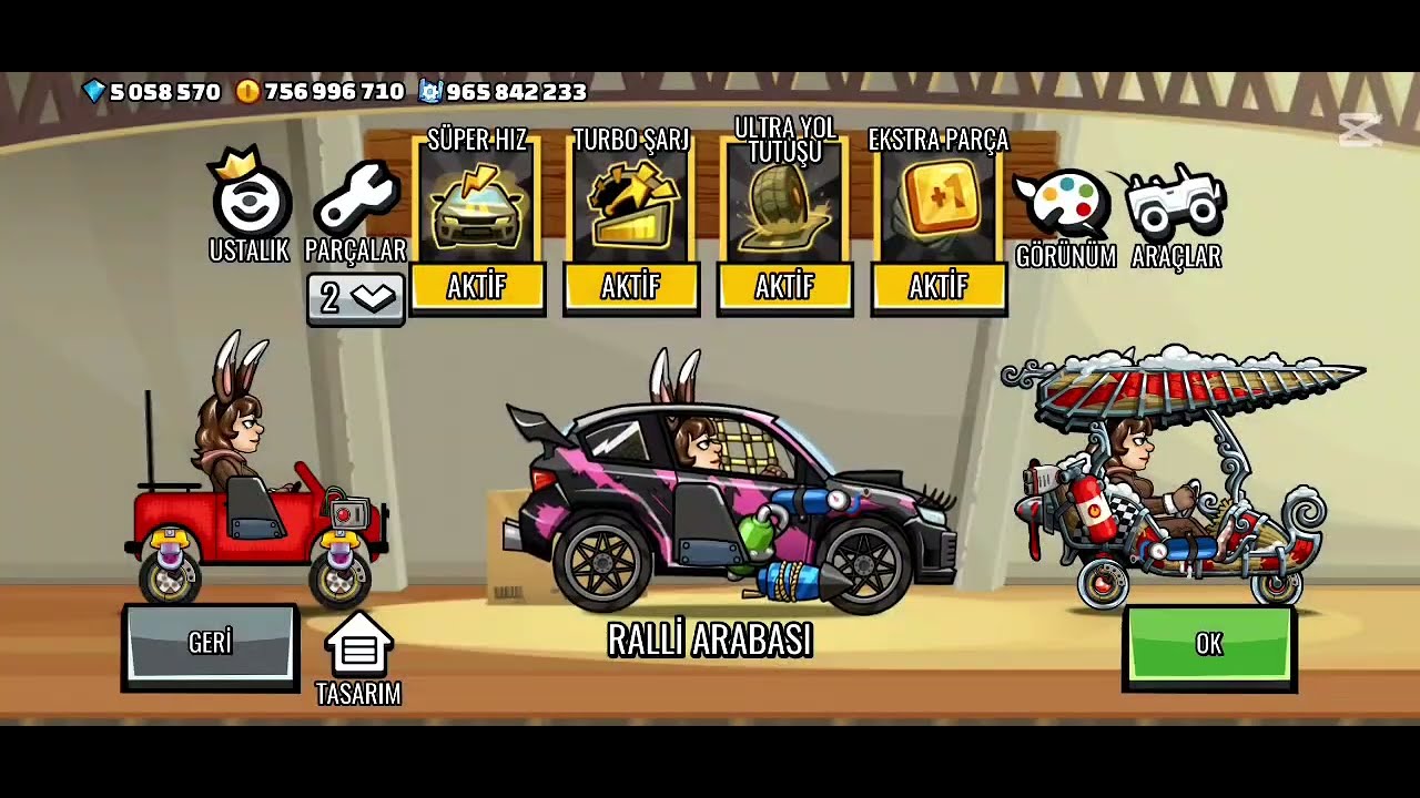 HCR2 Playing New Team Event! Race, Rocket, Repeat 37790 Score!