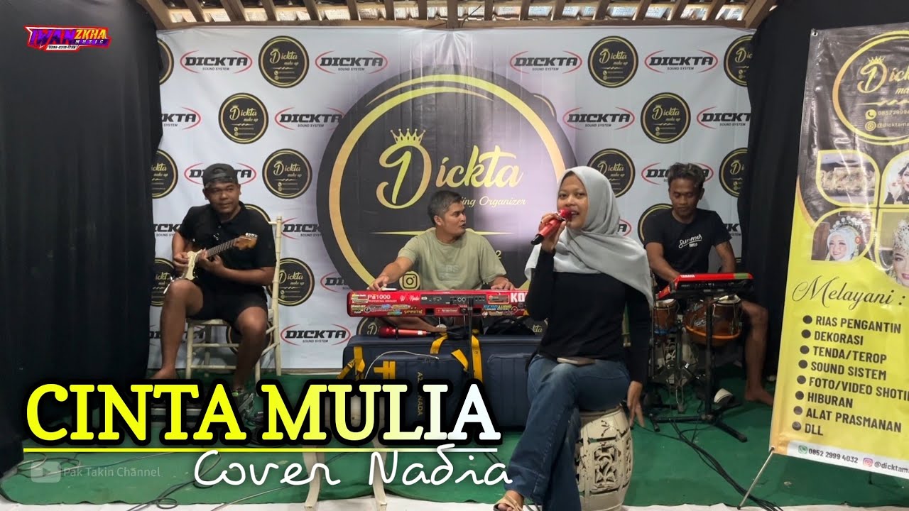 CINTA MULIA Cover Nadia | Iwanzka Music | Dickta Production