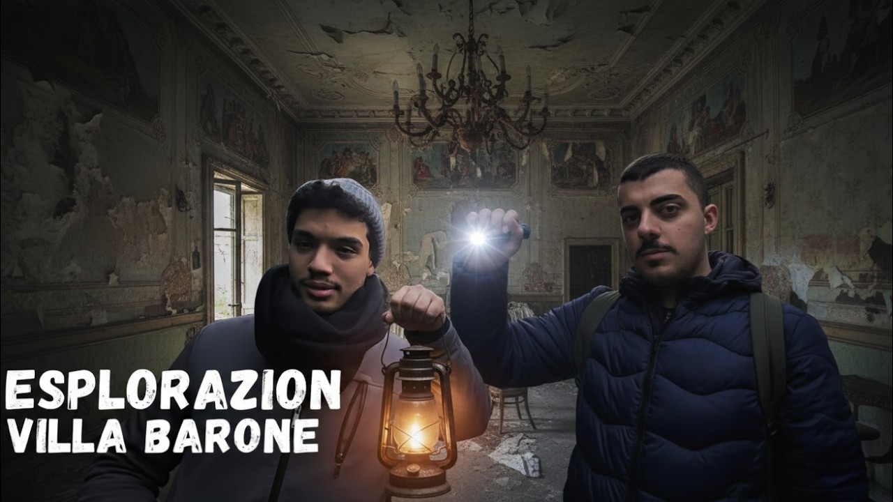 MAI VISTA QUALCOSA DI COSÌ AGGHIACCIANTE! - VILLA DEL BARONE ABBANDONATA