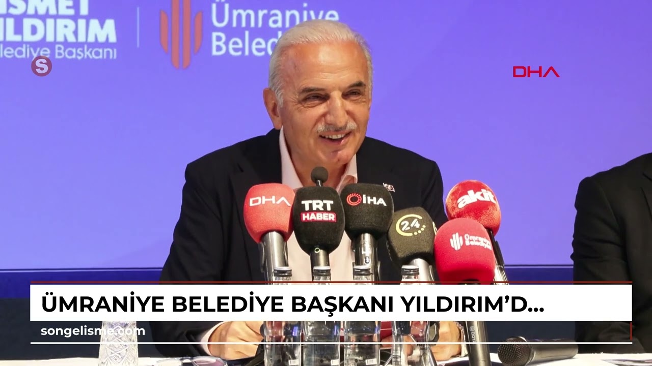 Ümraniye Belediye Başkanı Yıldırım’dan Topağacı'ndaki kentsel dönüşüm sürecine ilişkin açıklama