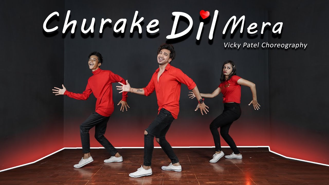 Churake Dil Mera Dance Video With Tutorial | Vicky Patel Choreography