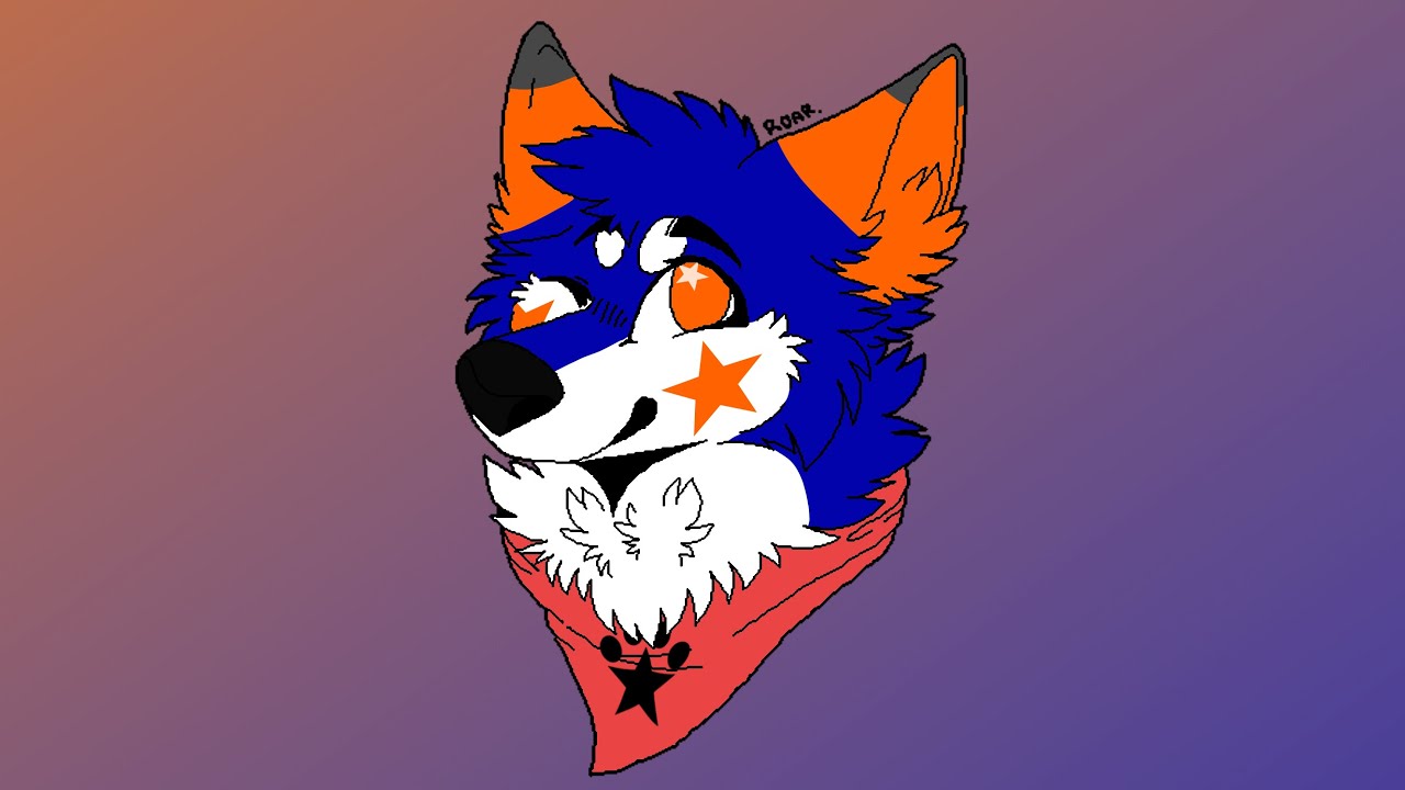 IT'S FOX DAY!! | Astray Foyote Art Timelapse (Lineart base by Partyfurries)