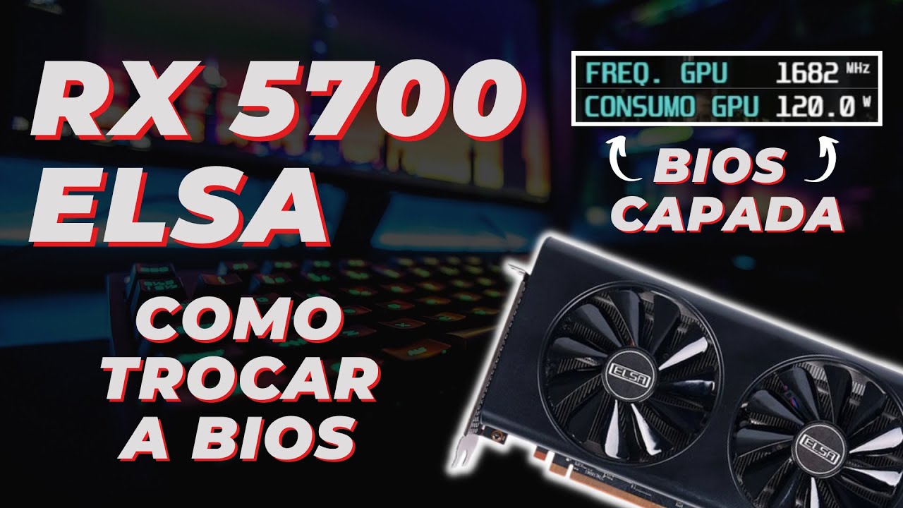 Como trocar a BIOS da AMD RX 5700 (e talvez de outras Placas AMD) com o AMDVBFLASH