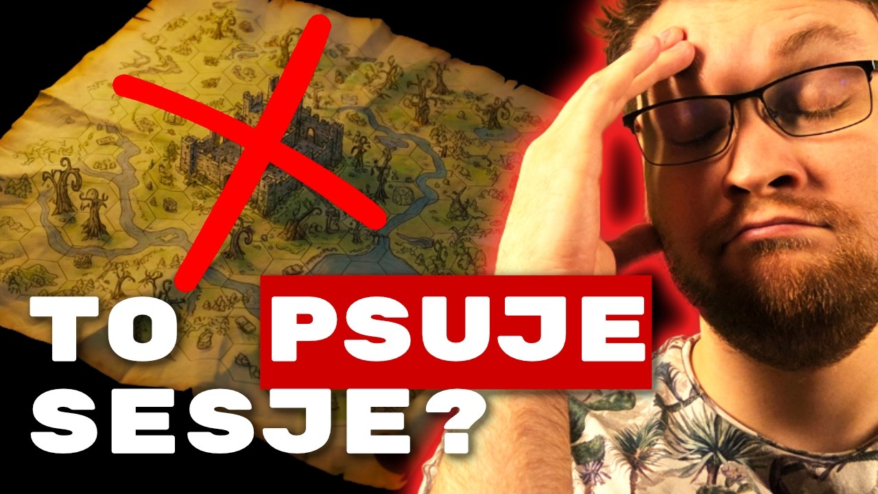 D&D bez map jest LEPSZE. Przestań ich nadużywać!