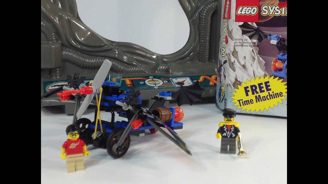 LEGO 6495/6499 Time Tunnelator and FREE Time Machine from 1997!