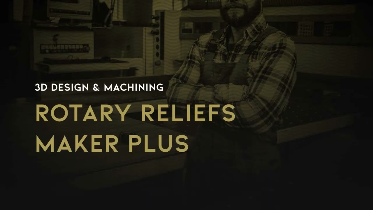 Carveco Maker Plus: Rotary Reliefs