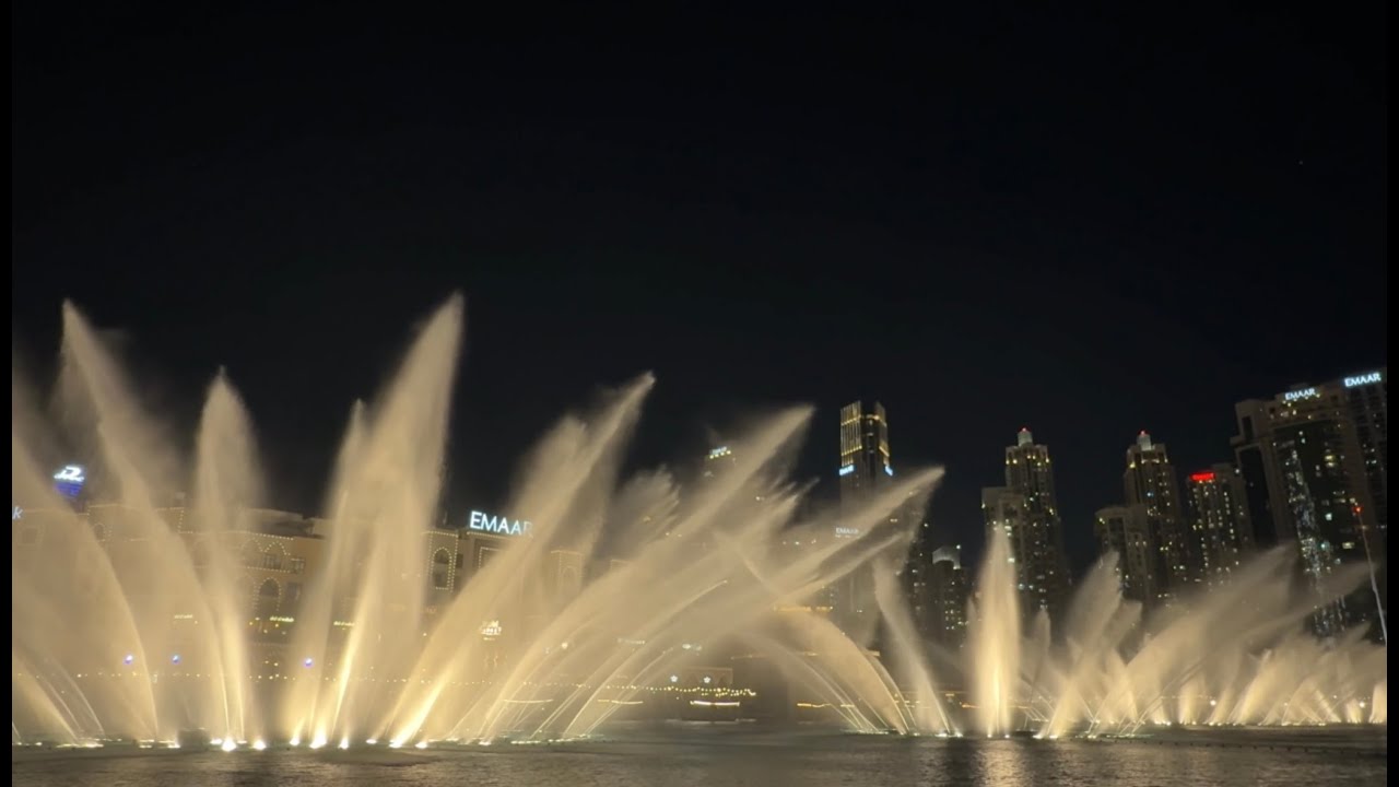 Dubai Fountain - Kalinka - Lyudmila Zykina