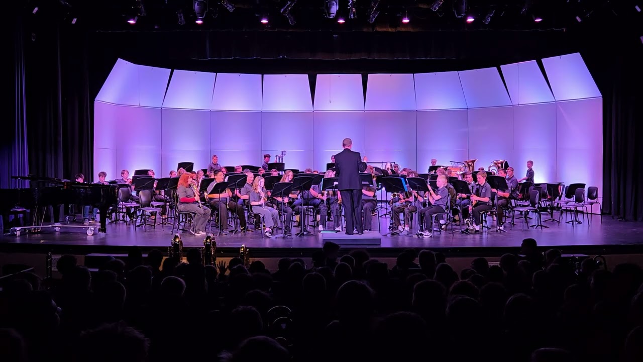 Valley View Middle School Band II at Festival Preview Concert Feb 24th, 2026