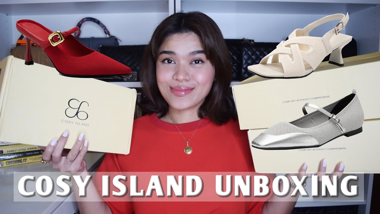 COSY ISLAND SHOES UNBOXING & REVIEW