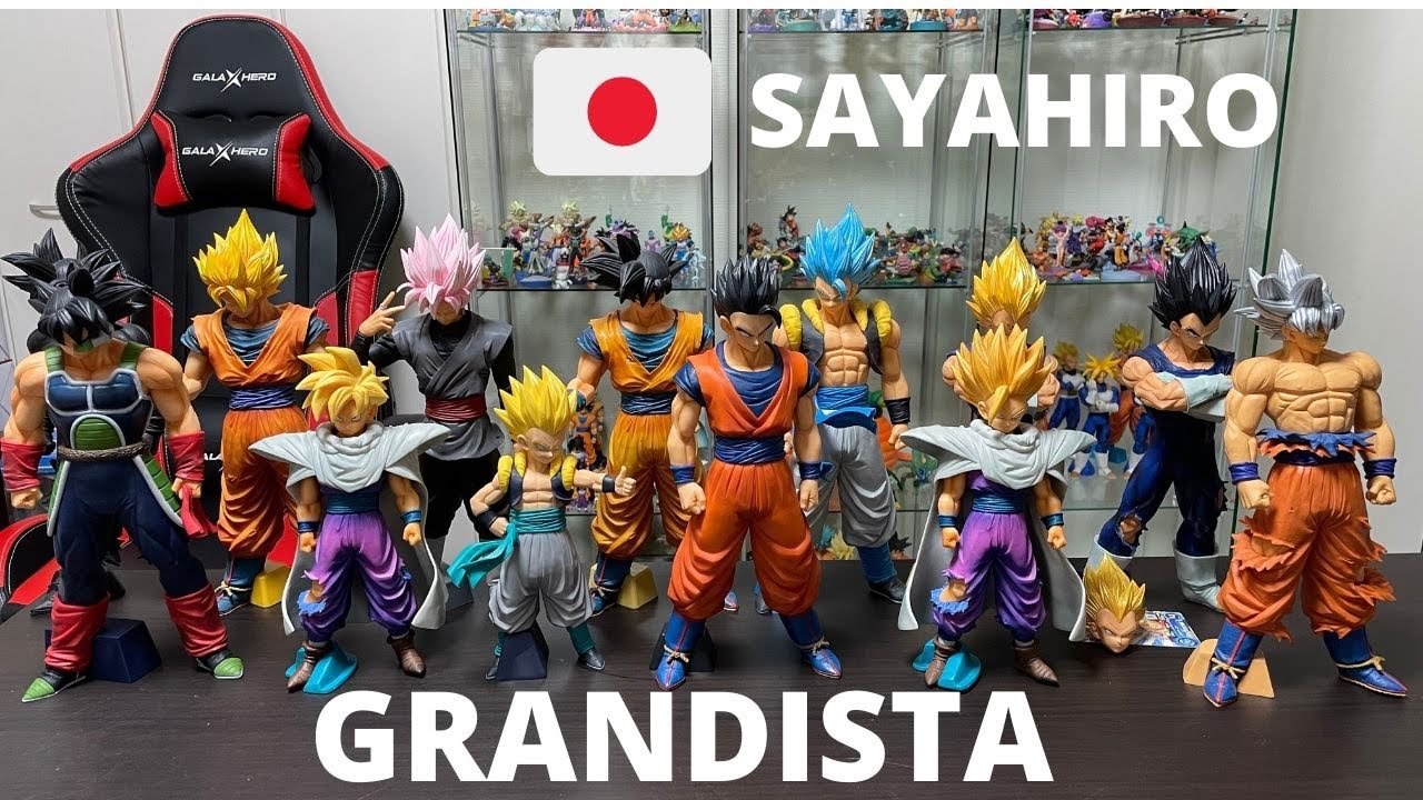 Mi colección de figuras Grandista dragon ball bandai spirits Japón