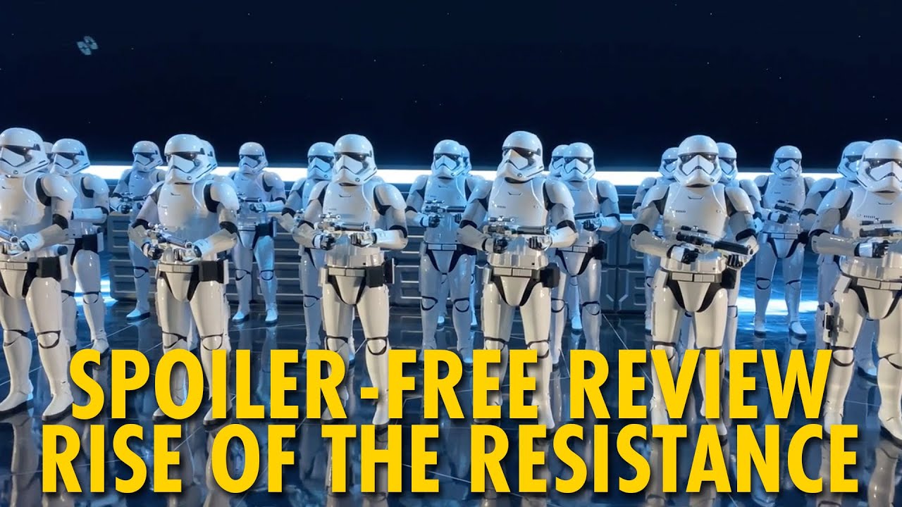 SPOILER-FREE First Impressions of Rise of the Resistance at Star Wars: Galaxy's Edge