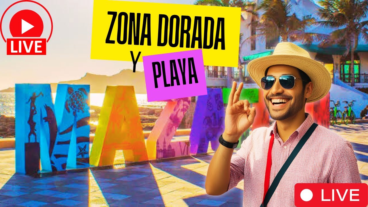 &iexcl;As&iacute; se Vive la Zona Dorada de Mazatl&aacute;n en Vivo! Playa, Gente y Ambiente