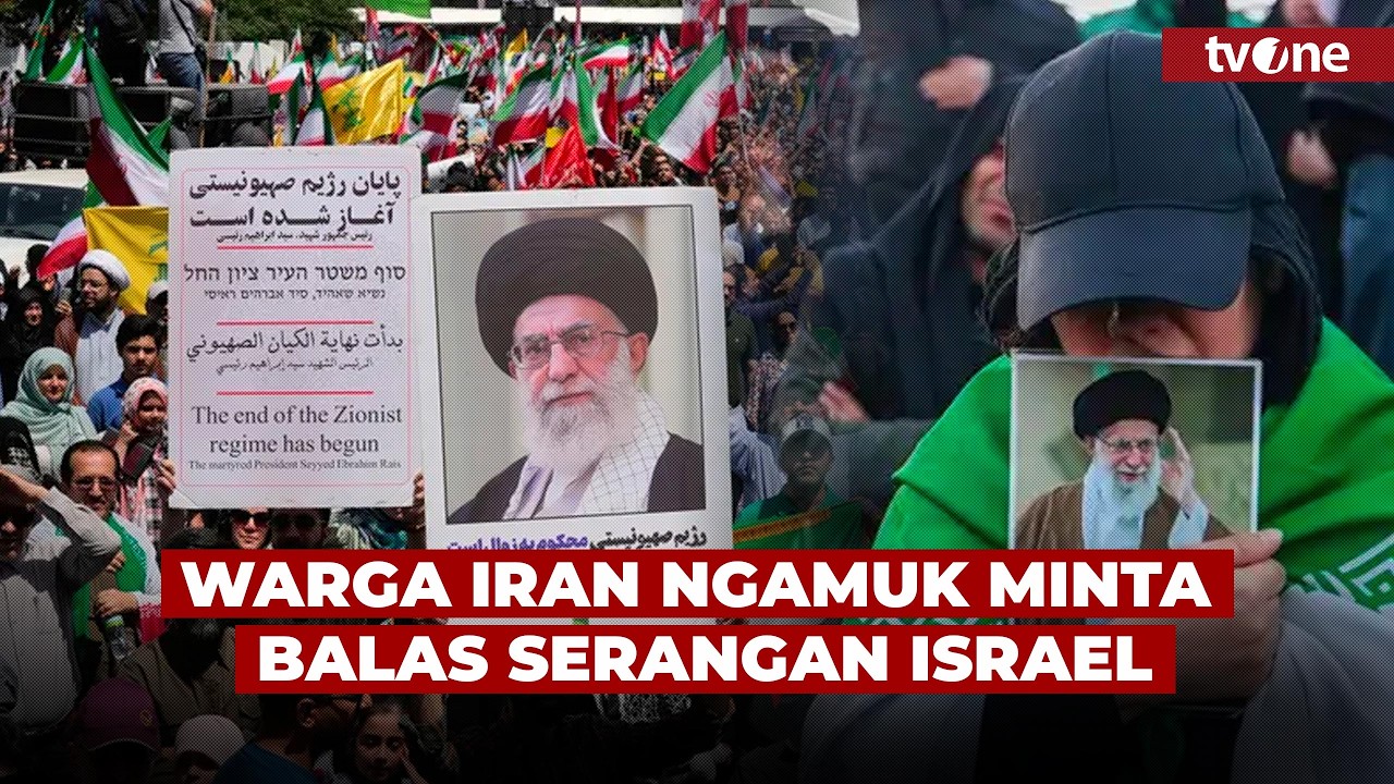 Marah Besar! Warga Iran Tuntut Serangan Balasan atas Kematian Ali Khamenei | tvOne