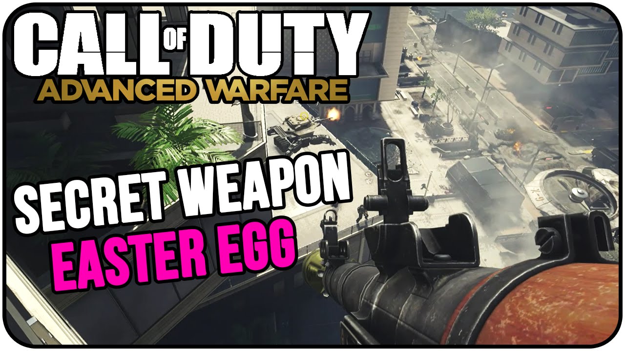 Call Of Duty Advanced Warfare - Secret RPG Weapon Glitch / Easter Egg - All Consoles