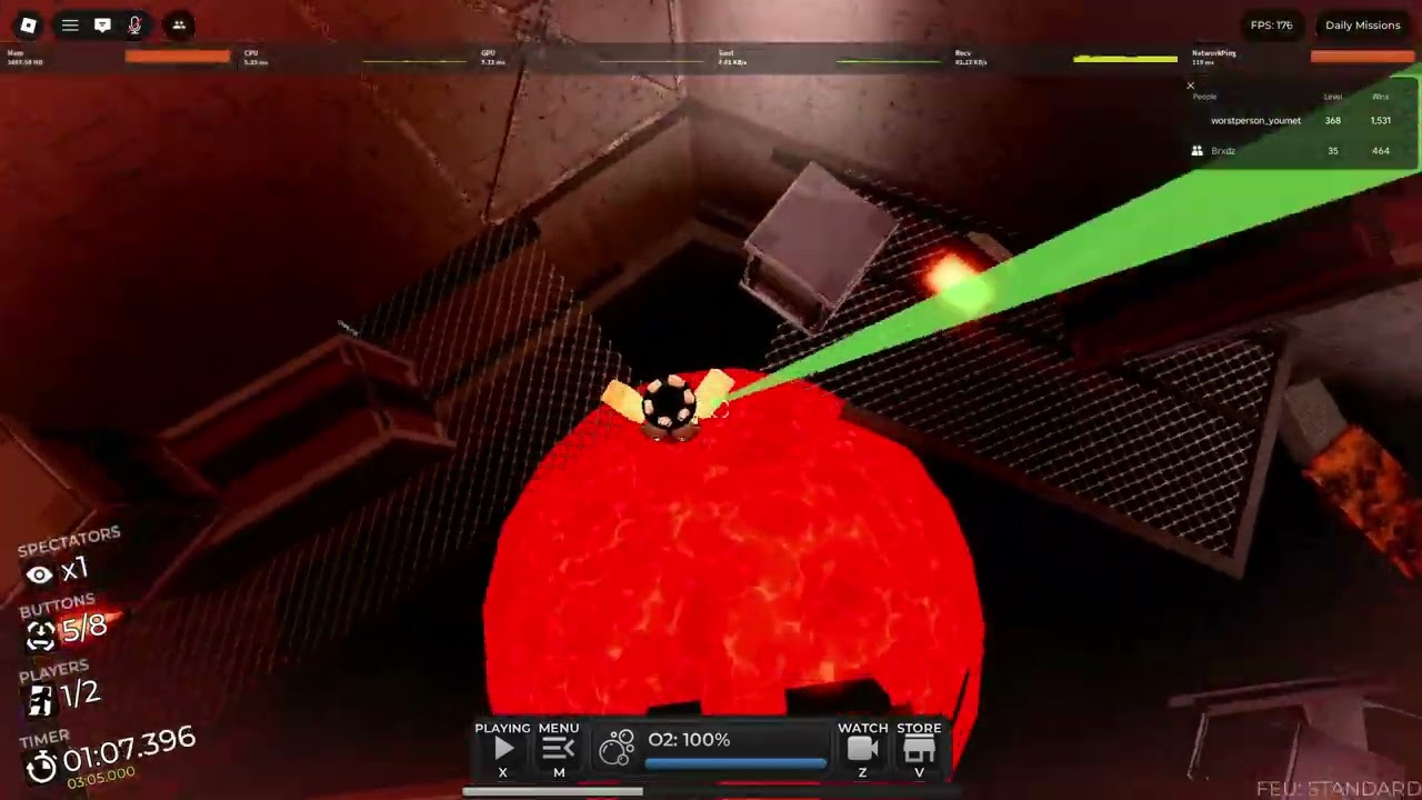 Geothermal Collapse V2.3 | FEU/Flood Escape Ultimate | 7.2 ⭐ [Rebeat]