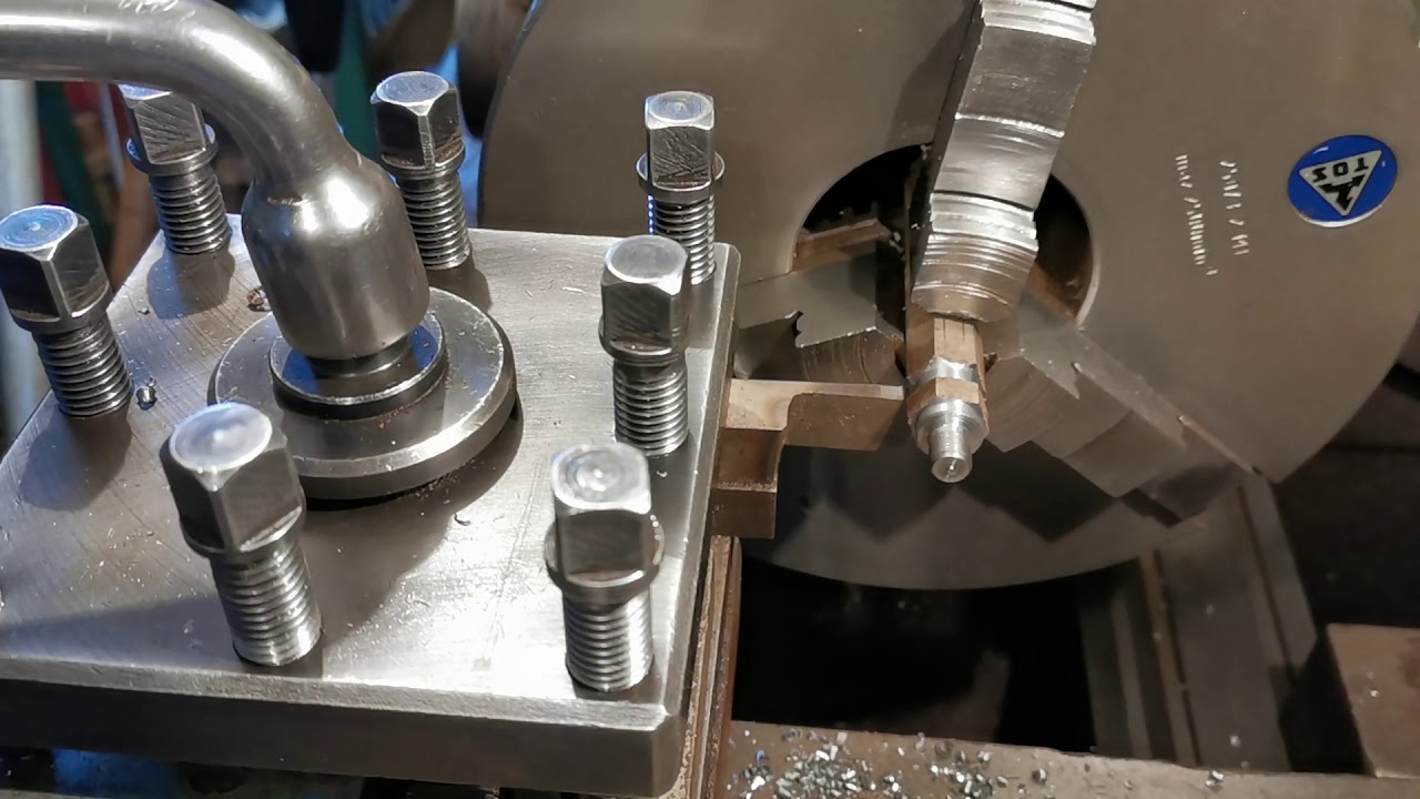 Old Russian lathe