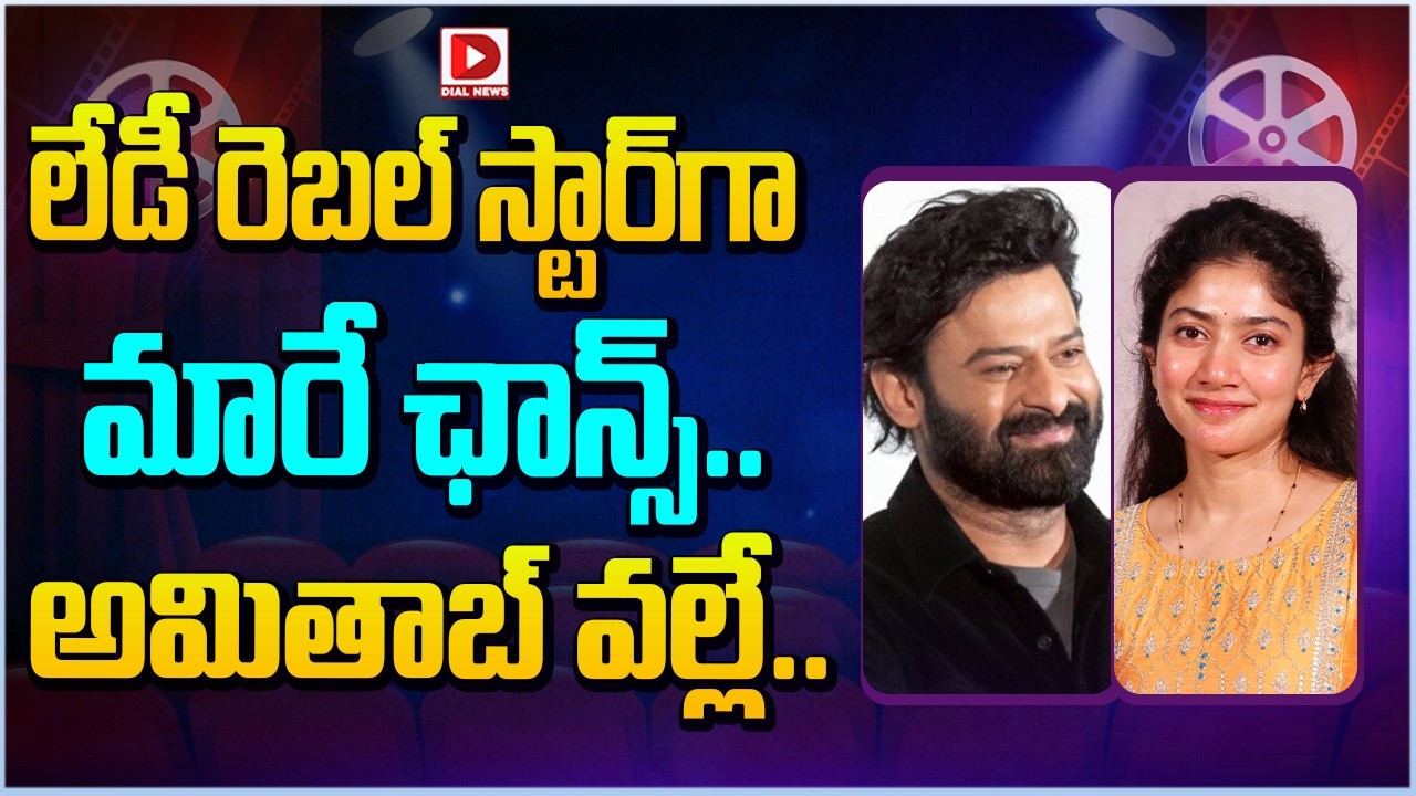 లేడీ రెబల్ స్టార్ గా మారే ఛాన్స్  అమితాబ్ వల్లే..! Rebel Star Prabhas | Sai Pallavi | Dial Telugu