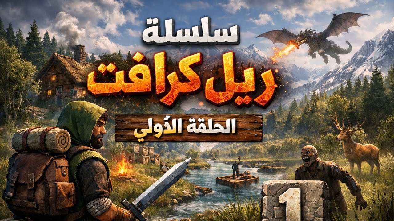 ريل كرافت #1 اشتركوا بالقناة  الي بالوصف