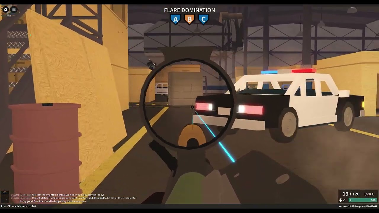 Žaidžiu roblox phantom forces