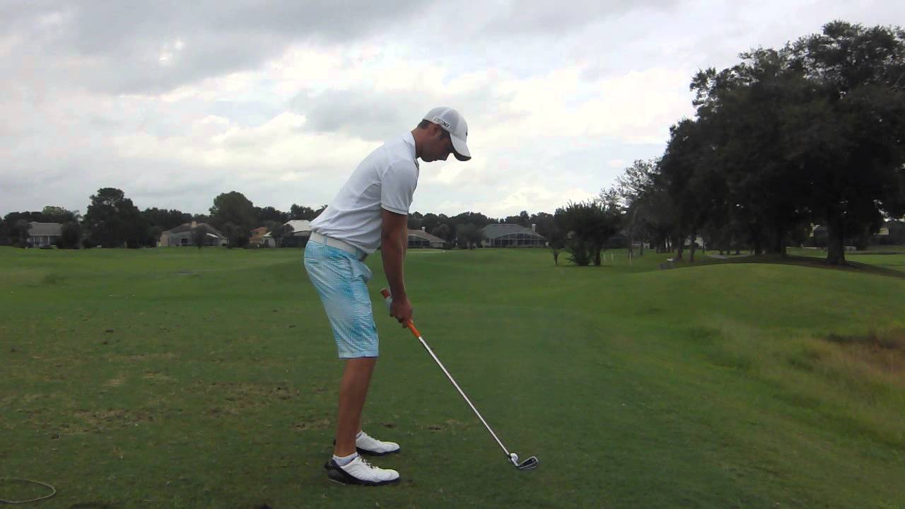 Michael Bakker 6 iron down the line