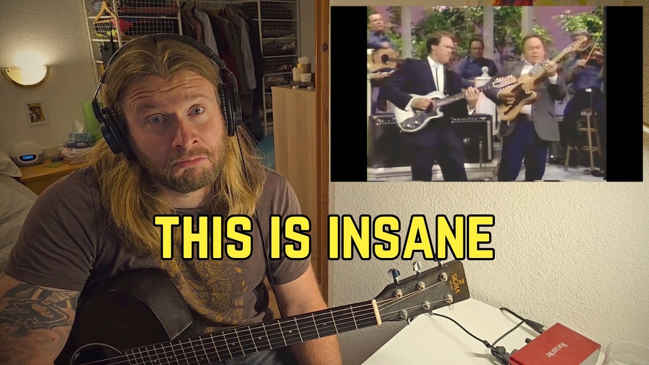 Reacting to GLEN CAMPBELL and ROY CLARK play 'Ghost Riders In The Sky'