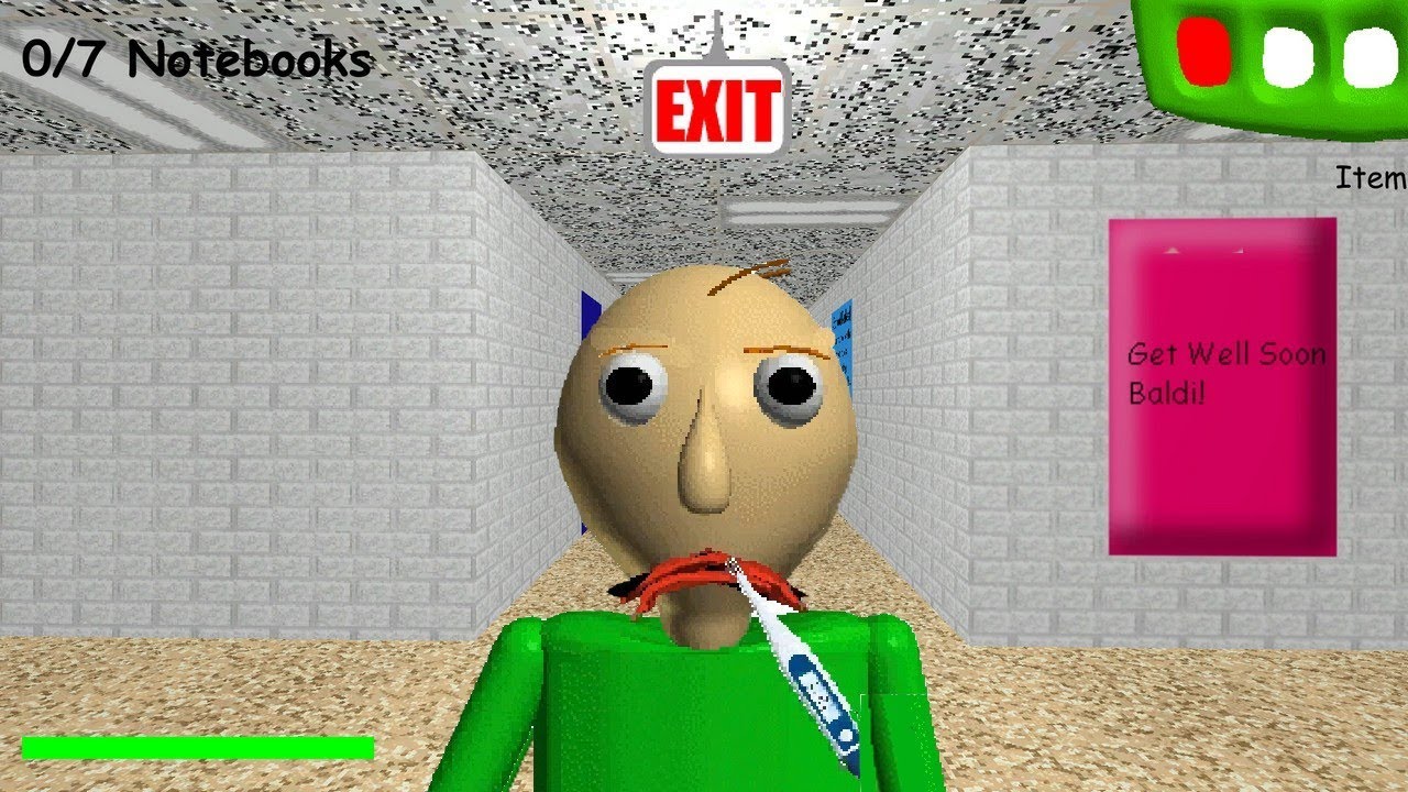 Baldi Is Sick! (Update 1) - Baldi's Basics V1.3.2 decompiled Mod