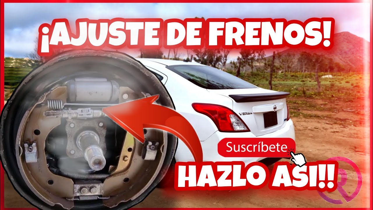 Como Cambiar balatas traseras NISSAN VERSA-March 2012-2019/tips