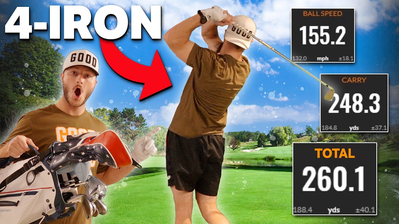 На какое расстояние я бью каждой из своих клюшек Callaway Paradym (айронами и вудами)?