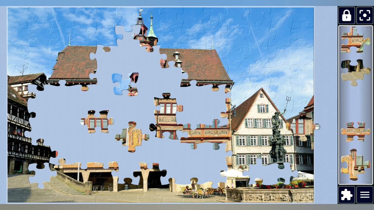 Tubinger Rathaus🏛✨️🧩//jigsaw puzzles Craft🧩//Amazing puzzles Art🧩//puzzles Collection🧩🧩//