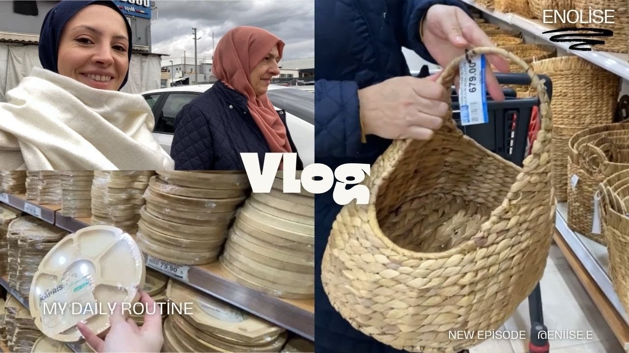 VLOG || BÜYÜK MAĞAZA TURU || İÇİNDE HER ŞEY VAR || ÇEYİZ DİZİLİR RESMEN