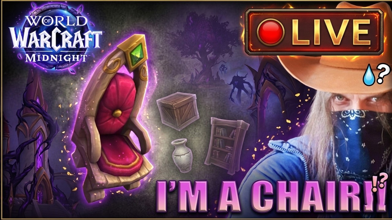 BECOMING A CHAIR?! 🪑 Playing Decor Duels & Void Assaults in Silvermoon