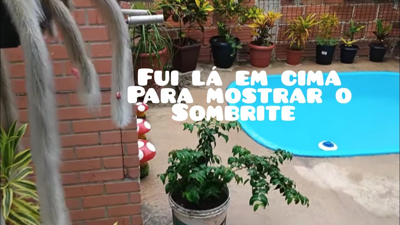 Mostrando o sombrite por cima