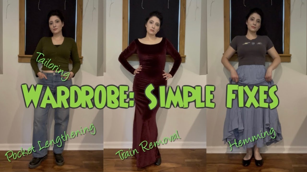 How to Alter Your Clothes: Hem Jeans, Tailor a Top, and Extend Pockets