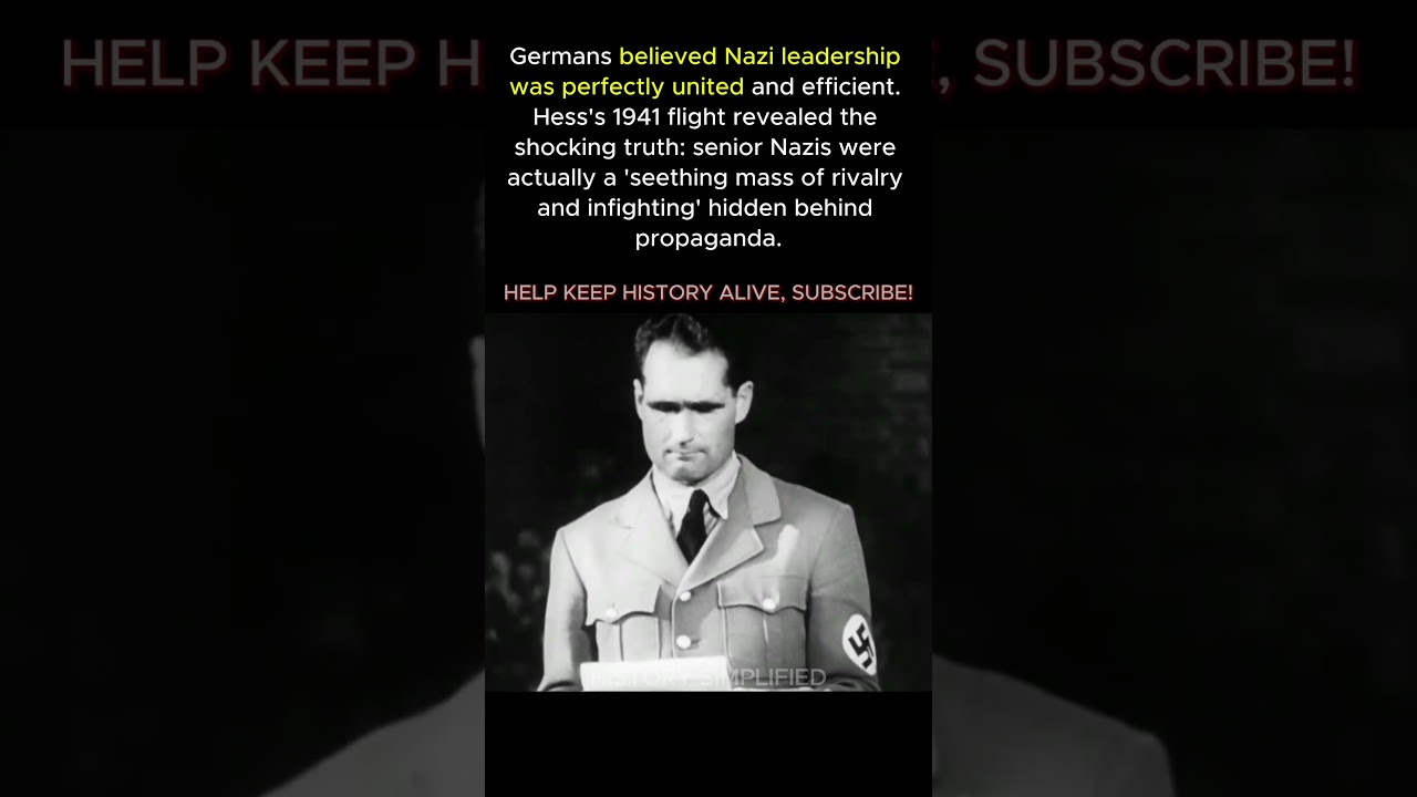 Nazis Pretended to Be United But Were Actually at War 