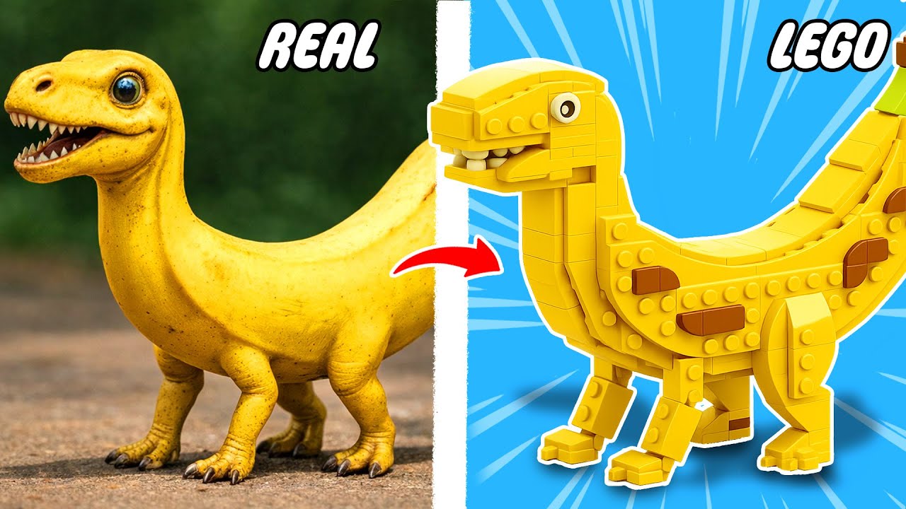 I Mixed LEGO Dinosaurs with Brainrot… It Was Amazing | RM Bricks Channel