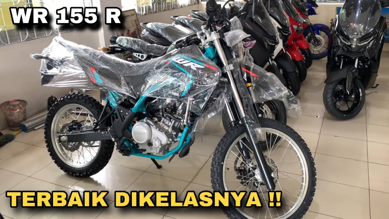 REVIEW DAN HARGA TERBARU YAMAHA WR 155 R 2025 BLACK CYAN