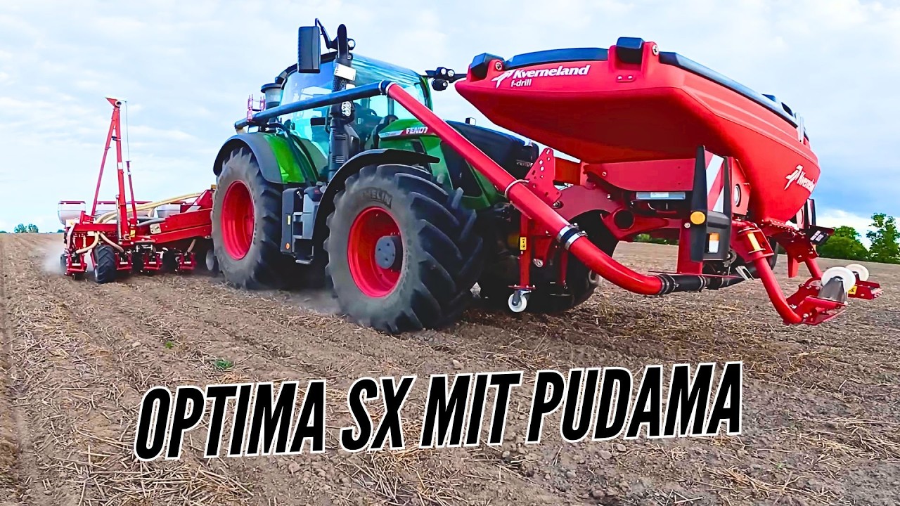 Kverneland Optima SX mit PUDAMA - Die Zukunft im Maisanbau? Wieviel spart man?