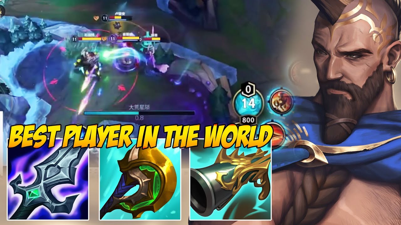 NV LONG PANTHEON GAMEPLAY IN CHINA SERVER | RANK 1 JUNGLE IN THE WORLD