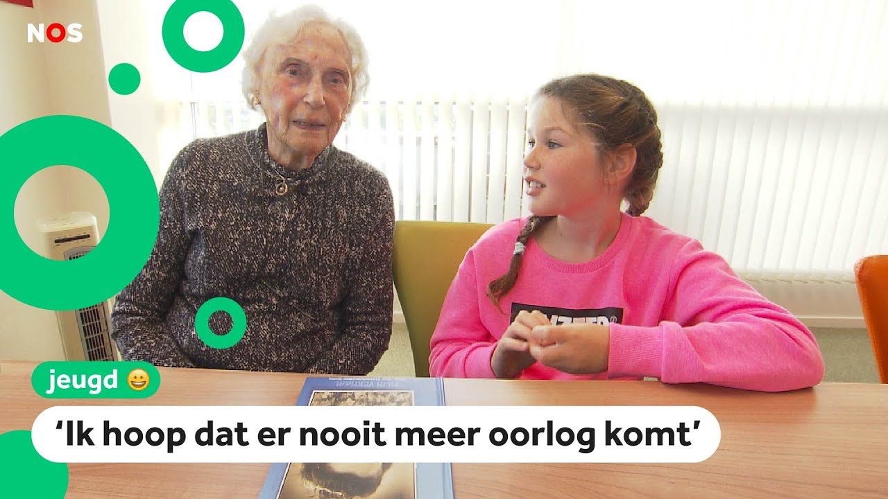 Oma (94) vertelt in klas over haar tijd in een concentratiekamp