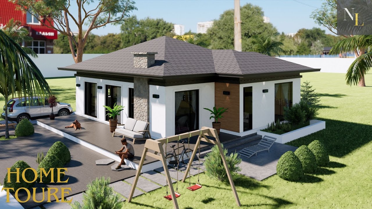 2 Bedroom House Design. Comfort and Convenience
