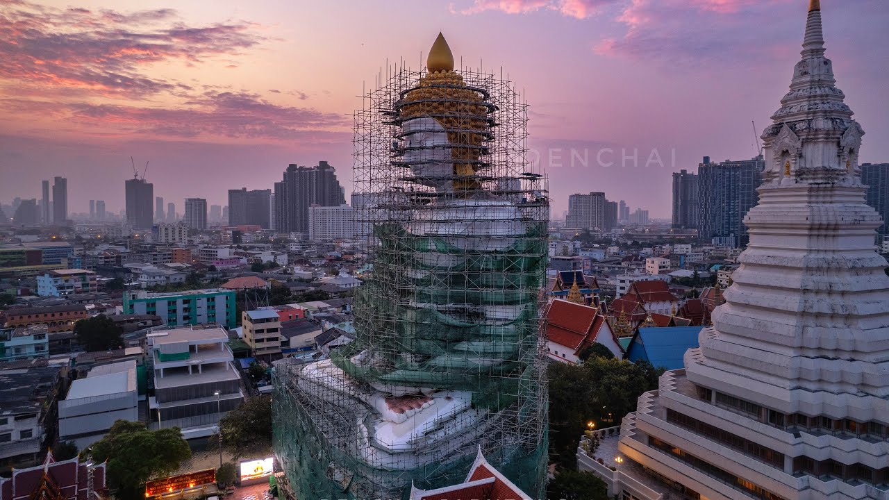 พระพุทธธรรมกายเทพมงคล big buddha in Bangkok
