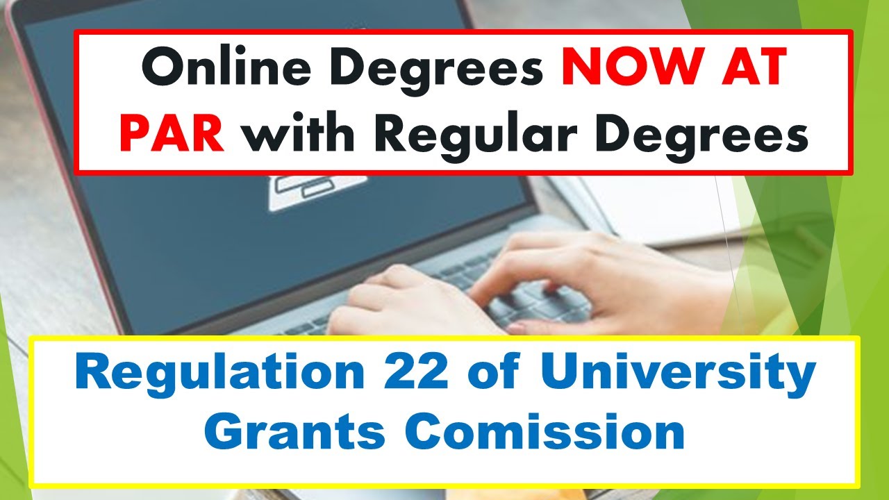 UGC Guidelines & Precautions | Open Distance Learning & Online degrees at par with regular degrees